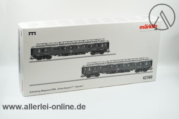 Märklin H0 | 42760 Schnellzug-Wagenset | Orient Express der CIWL mit OVP