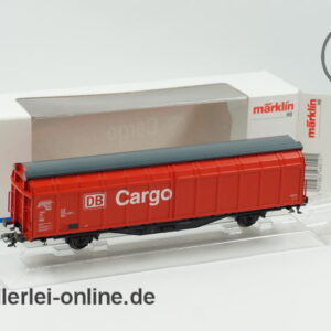 Märklin H0 | 48012 Cargo Schiebewandwagen der DB | Hbbins 306 Güterwagen mit OVP