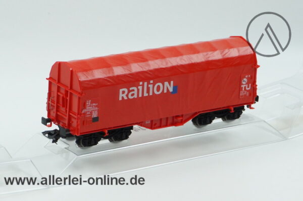 Märklin H0 | 00757-24 Schiebe-Planenwagen für Walzsthal-Coils | Railion Transportwagen Shimmns 718