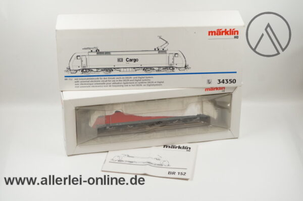 Märklin H0 | 34350 Delta-Digital | Cargo E-Lok BR 152 002-2 der DB | Elektrolok BR 152