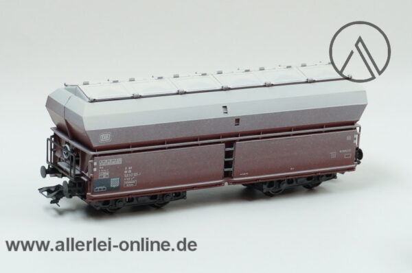 Märklin H0 | 46262 Wagen-Set Kalktransport | 5 tlg. Selbstentladewagen mit Klappdeckel | Tad-u 961 Güterwagen