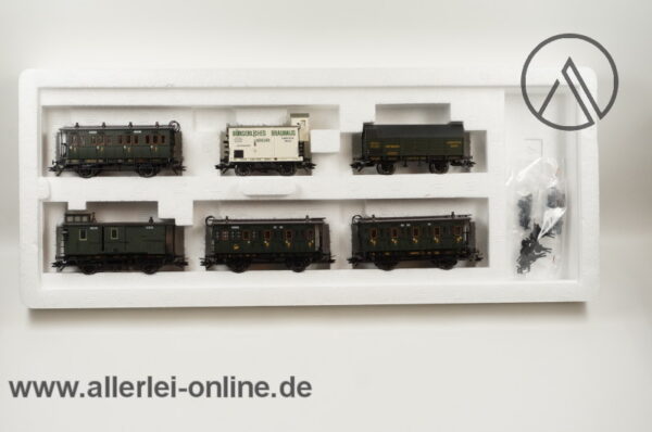 Märklin H0 | 43985 Bayerisches Personenwagen-Set mit Güterbeförderung | Epoche I in OVP