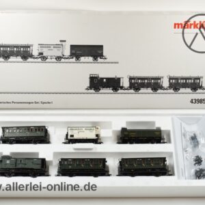 Märklin H0 | 43985 Bayerisches Personenwagen-Set mit Güterbeförderung | Epoche I mit OVP