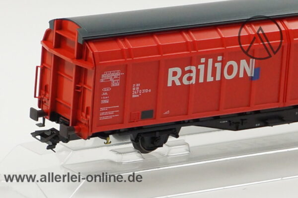 Märklin Spur H0 | 00757-08 Railion Schiebewandwagen | Hbbins 306 Güterwagen OVP