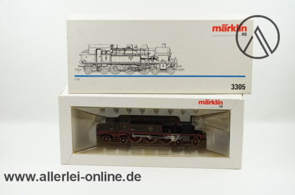 Märklin H0 | 3305 Tenderlok | BR T18 8402 Dampflokomotive der KPEV