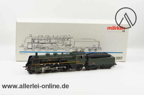 Märklin H0 | 3317 | Dampflok BR 231 995 der SNCF | Schlepptenderlokomotive Serie 231 A mit OVP