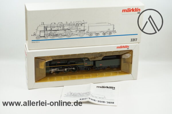 Märklin H0 | 3317 | Dampflok BR 231 995 der SNCF | Schlepptenderlokomotive Serie 231 A