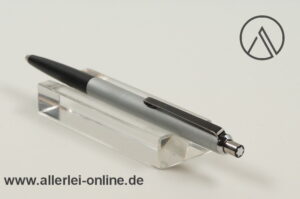 Montblanc Traveller 692 | Kugelschreiber Druckkugelschreiber | Schwarz/Silber | Vintage 80er Jahre