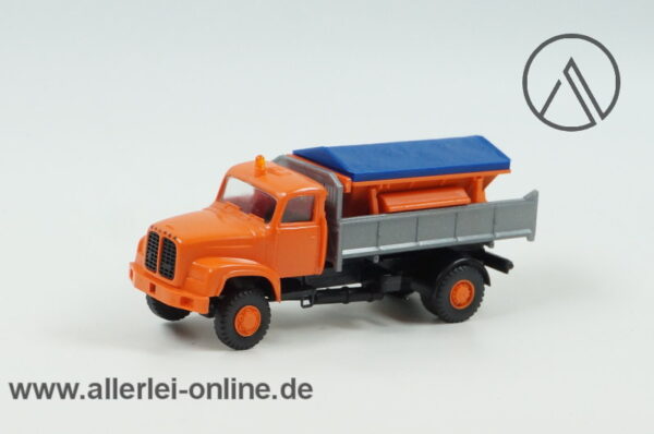 ROSKOPF 427 SAURER | Winterdienst ‘KOMMUNAL-FAHRZEUG’ H0/1:87 | unbespielt OVP