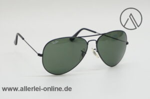 Vintage Ray-Ban Bausch & Lomb USA - AVIATOR 62[]14 Sonnenbrille | Sunglasses | schwarz