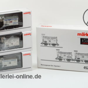 Märklin H0 | 45250 Bayerische Bierwagen-Set | Güterwagen Epoche I mit OVP