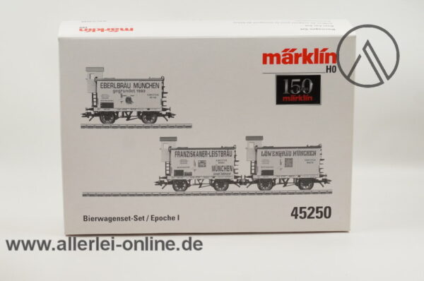 Märklin H0 | 45250 Bayerische Bierwagen-Set