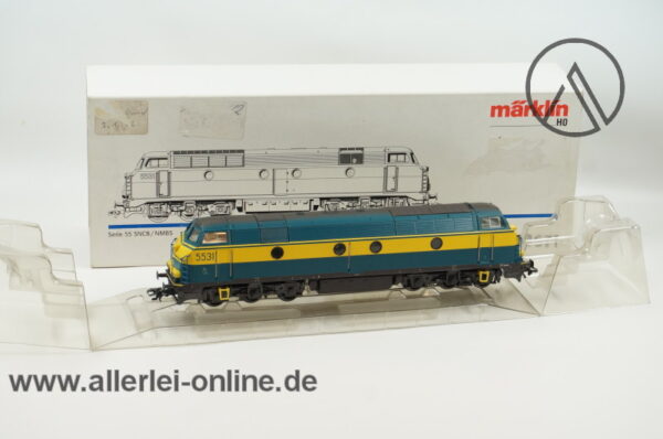 Märklin H0 | 34671 Delta-Digital | Diesellok Serie 55 SNCB / NMBS