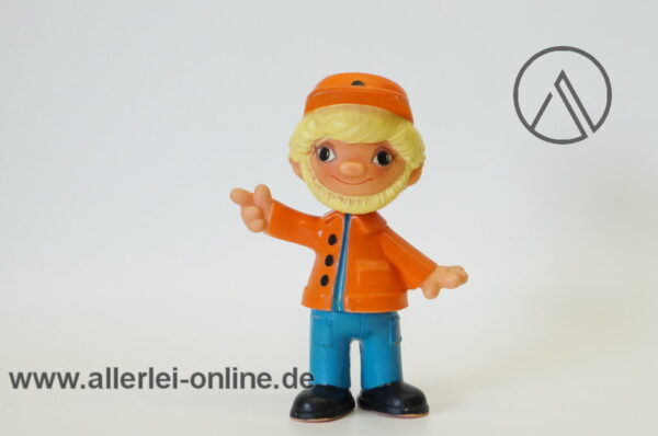 Sandmännchen Gummifigur | Goebel Sandmann Hohlgummi Figur | Vintage 60-70er Jahre