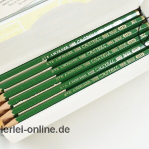 A.W. Faber Castell 9000 HB Bleistift | 12 Stück Bleistifte mit Blechdose