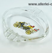 Glas Aschenbecher | Wolseley Oldtimer Motiv | Vintage 60-70er Jahre Ashtray