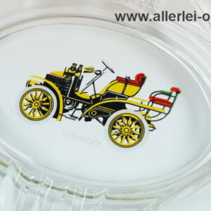 Glas Aschenbecher | Wolseley Oldtimer Motiv | Vintage 60-70er Jahre Ashtray 1