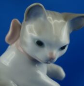 Lladro Porzellan | Katze und Maus Figur