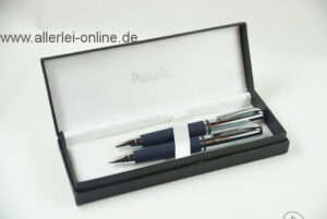CROSS Penatia Madison 601-2/1 Blau-Chrom Bleistift und Dreh-Kugelschreiber Schreibset