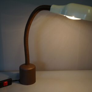 70-80er Jahre Schwanenhals Lampe | Schreibtischlampe - Tischleuchte
