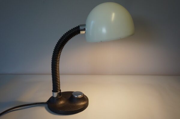 Hillebrand Schwanenhals Lampe | Schreibtischlampe | Vintage Tischleuchte-1