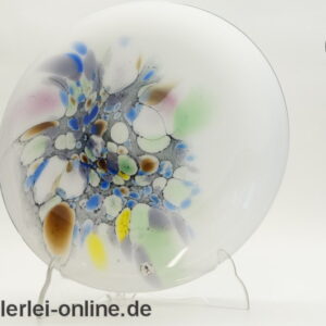 Berendsohn Glaskunst | Glasschale - Obstschale | Glas Obstteller | Ø 26cm