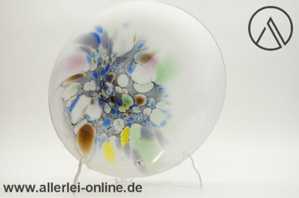 Berendsohn Glaskunst | Glasschale - Obstschale | Glas Obstteller | Ø 26cm