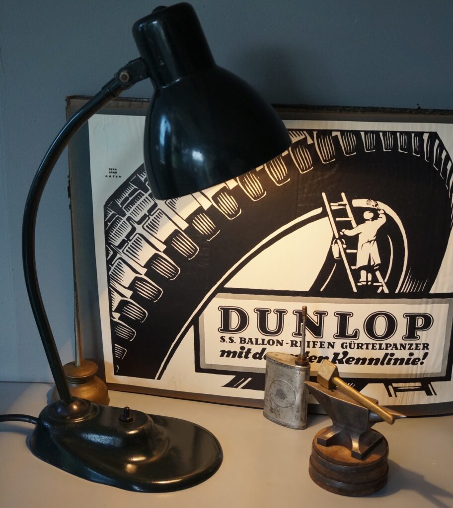 K&M Modell 1087 Tischlampe | Schreibtischlampe von Hin Bredendieck für Kandem , 1930er