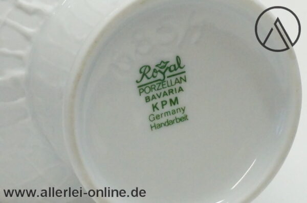 Royal KPM Porzellan 685/1 | Relief Porzellan Vase | Blumenvase | Tischvase | 25 H