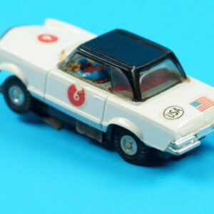 Vintage Faller AMS 4851 Mercedes 230 SL mit schwarzem Verdeck