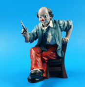 Gilde Clowns | Der Kartenspieler | Das AS | 16 cm Figur