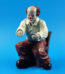 Gilde Clowns | Der Kartenspieler | Stich - Gewinner | 16 cm Clown Figur