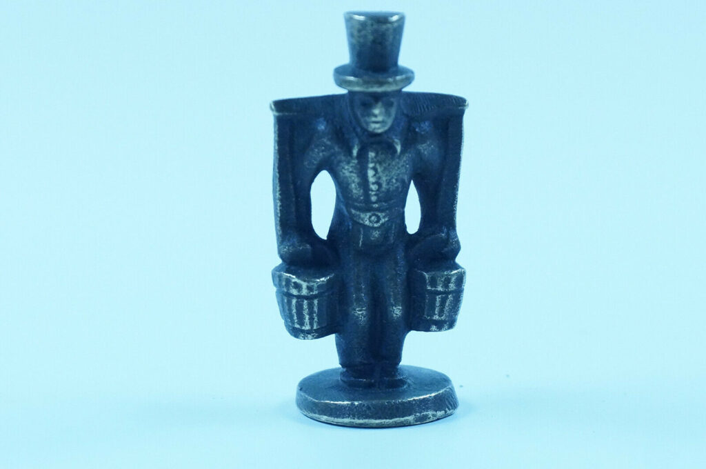 Alte Gluttöter Messing | Bronze Figur - Wasserträger | Vintage Bosse - Baller Ära