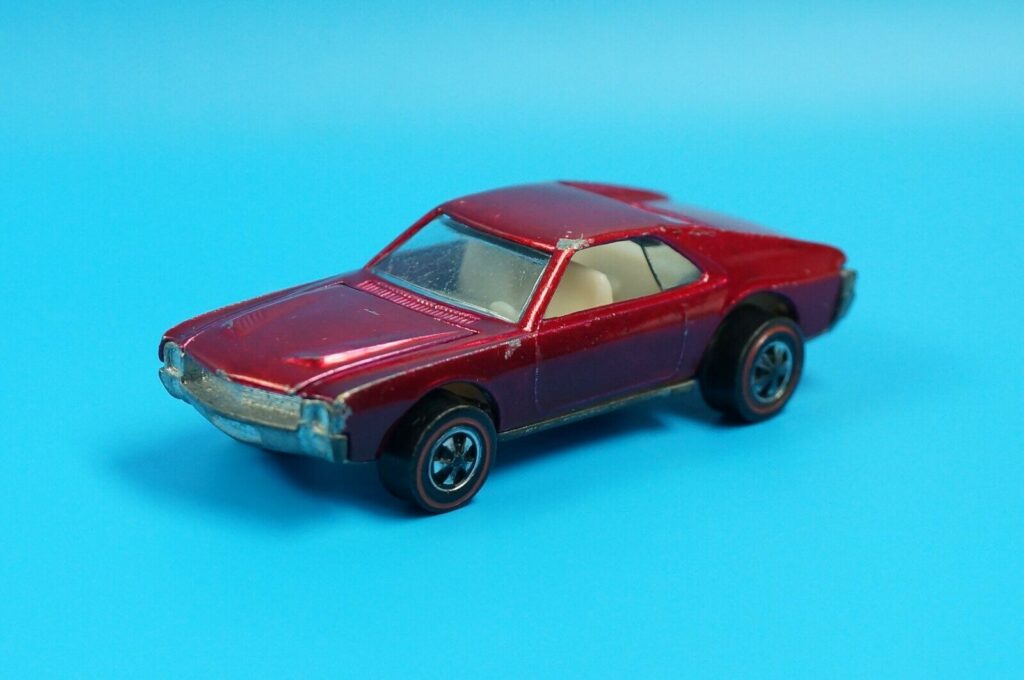 Vintage Mattel Hot Wheels Redliner Custom A.M.X. rot-met.