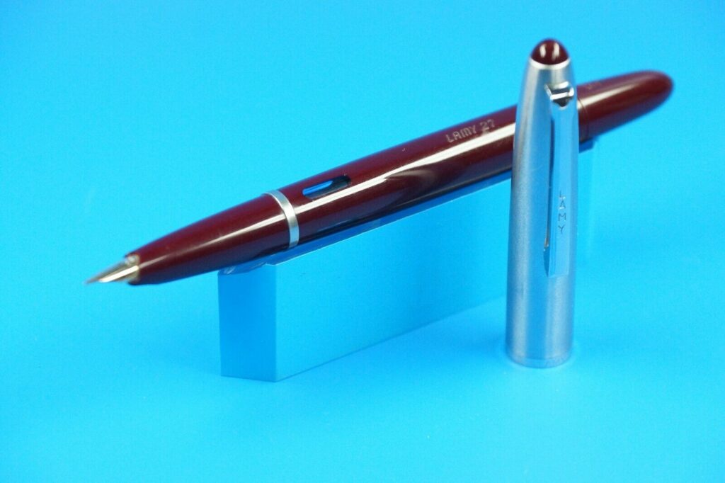 LAMY 27N / OM Kolbenfüller / Piston Filler Fountain Pen - 585er Goldfeder