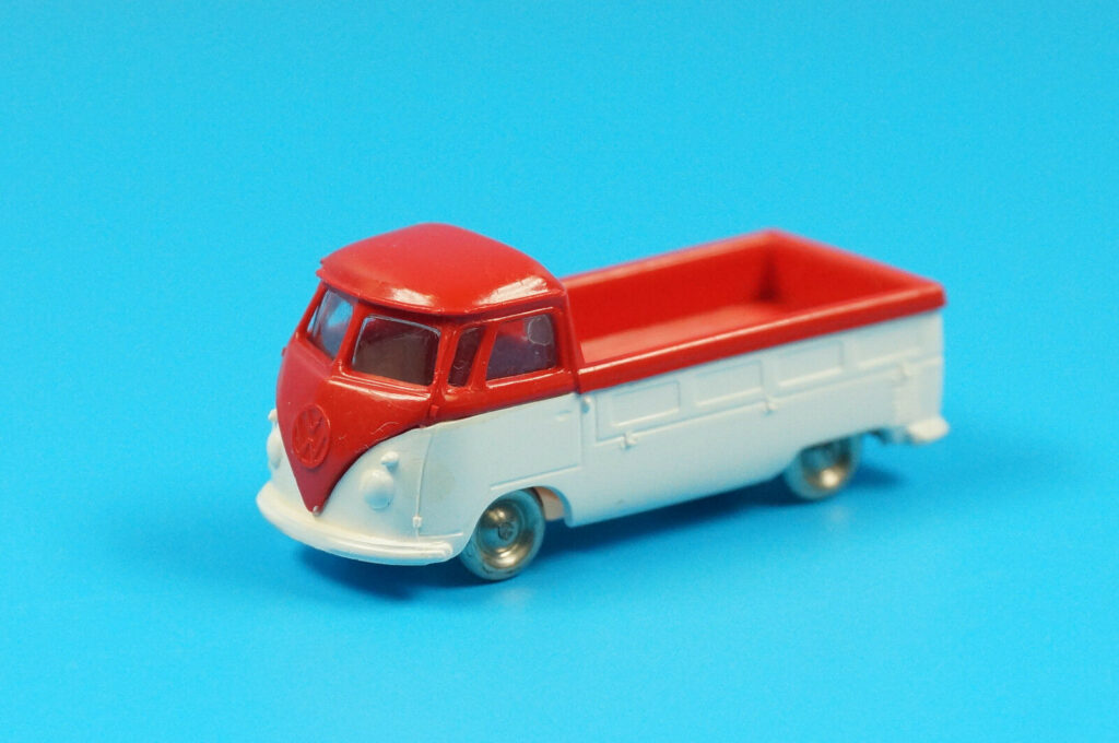 Lego® H0 / 1:87 VW Volkswagen T1 Bus | Pritsche | Pritschenwagen rot/weiß