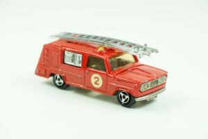 Majorette 204 Dodge Feuerwehr | Leiterwagen 1/80 Feuerwehrwagen Made in France