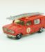 Majorette 204 Dodge Feuerwehr - Leiterwagen 1/80 - Made in France