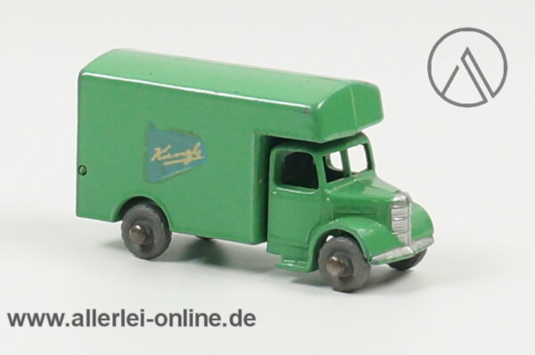 Matchbox 1-75 Serie 17B | Removal Van | grün | Kungle | (evtl. ein Vorserie Modell)