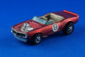 Mattel Hot Wheels Redline LIGHT MY FIREBIRD ,rot met. 1969 Hong Kong