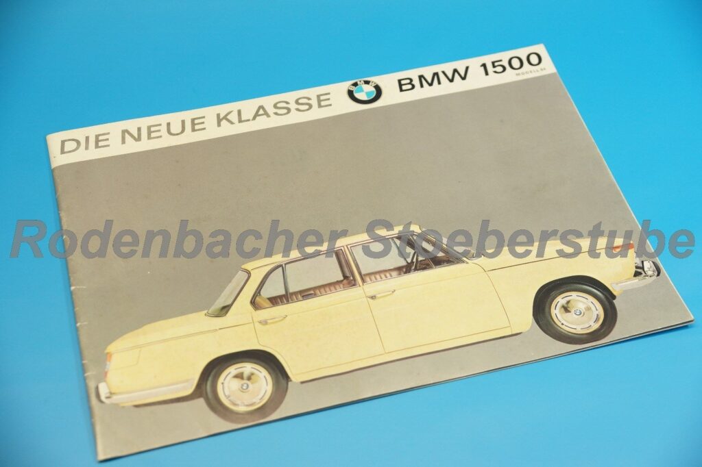 Originales Prospekt Die Neue Klasse BMW 1500 - Modell 64