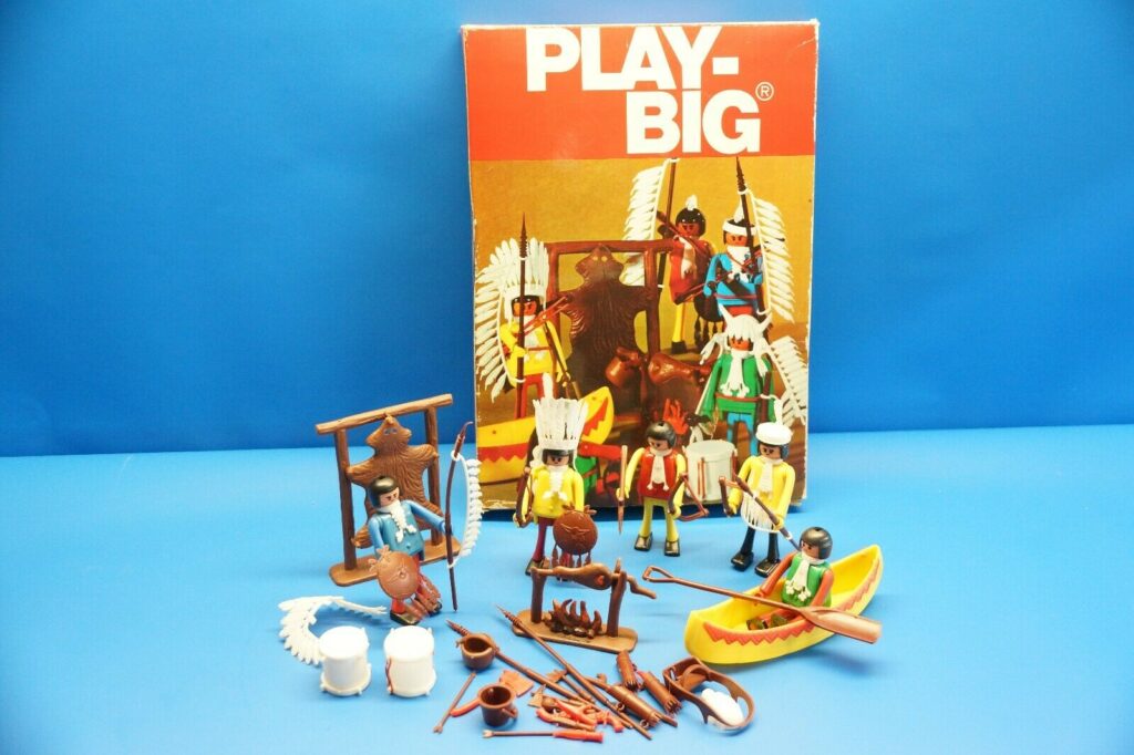 PLAY BIG Indianer Figuren Set Art Nr 5600 mit OVP