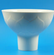 Rosenthal Lotus Weiss Fußschale / Schale Porzellan