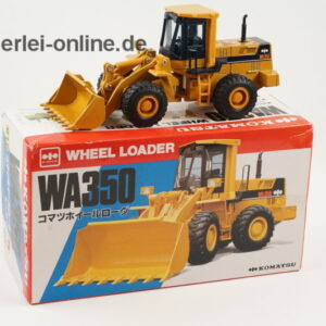 SHINSEI Modell | Komatsu WA350 | 1:50 Radlader Baumaschine | Art.Nr: 615 mit OVP