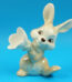 Goebel Porzellan Figur | Osterhase mit Blume | Vintage Porzellanfigur