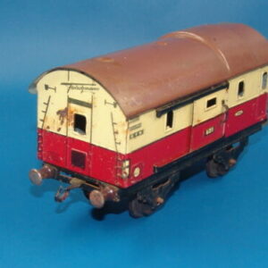 Fleischmann GFN Spur 0 | U.S. Zone 2-Achs Güterwagen 401 | Blecheisenbahn Antik Blechspielzeug