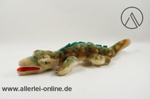 Steiff Krokodil | Gaty 33cm | 60/70er Jahre | Steifftier