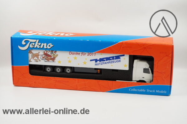 Tekno 0049 | VOLVO FH16 700 Sattelzug 1:50 | HAAS Nutzfahrzeuge Weihnachtsmodell 2011 mit OVP