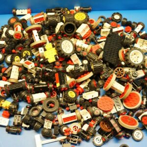 Vintage LEGO Reifen Achsen Konvolut 1,7 Kg gemischt