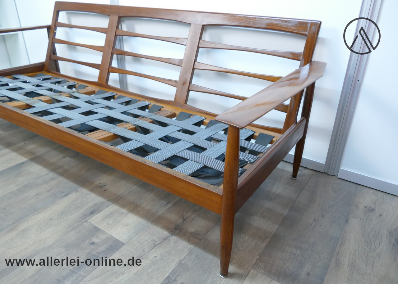 3-Sitzer Sofa | Danish Design Teak Holz - Mid Century Couch 3-Sitzer Sofa | Danish Design Teak Holz - Mid Century Couch